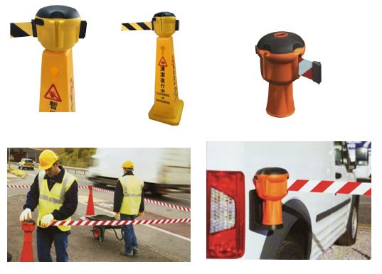 9meter Retractable Traffic Cone Barrier