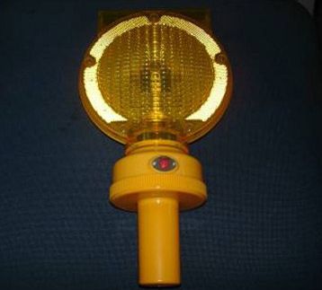 Solar Powered Traffic Safety Warning Light