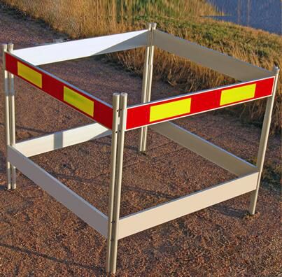 Aluminium Panel Traffic Safety Barrier