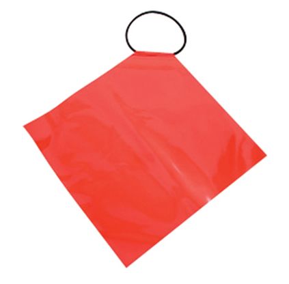 Oversize PVC with Elastic Tie On Flag 450mm